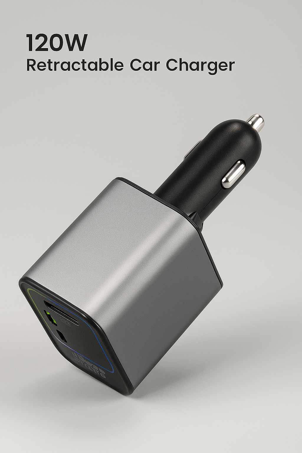 120 Volt Car Retractable Charger