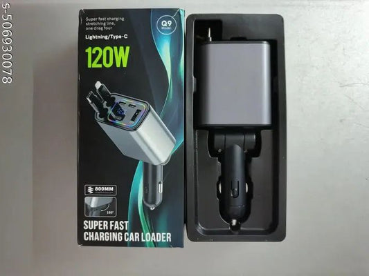 120 Volt Car Retractable Charger